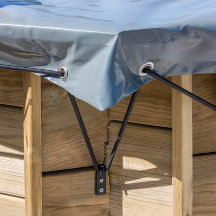 Winterzeil voor Rechthoekige Zwembaden – Model Lemon 415 x 240 cm