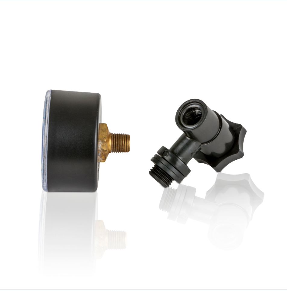 Manometer zandfilter drukmeter 0 - 3 bar