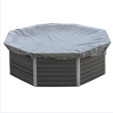 GRE Winterafdekking Rond – Zeil Ø460 cm, voor Composite Zwembaden Ø410 cm (580 g/m²)