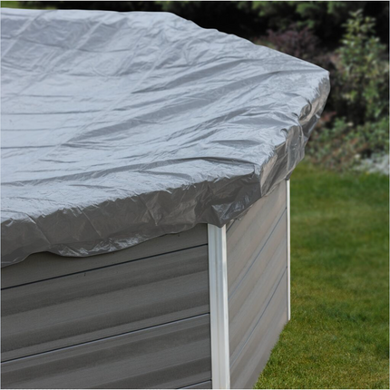 GRE Winterafdekking Rond – Zeil Ø460 cm, voor Composite Zwembaden Ø410 cm (580 g/m²)