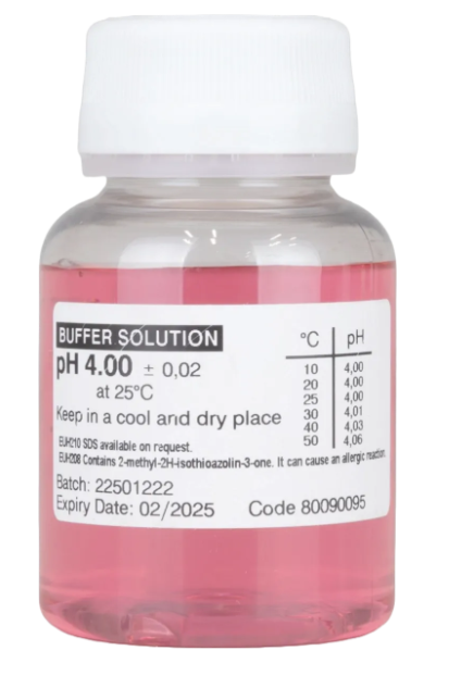 Kalibratievloeistof voor pH sensoren 4.00 - 90 ml