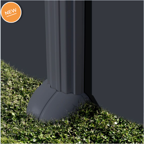 Gre Ovalada Ovaal Stalen Zwembad - 610 cm x 375 cm x 132 cm