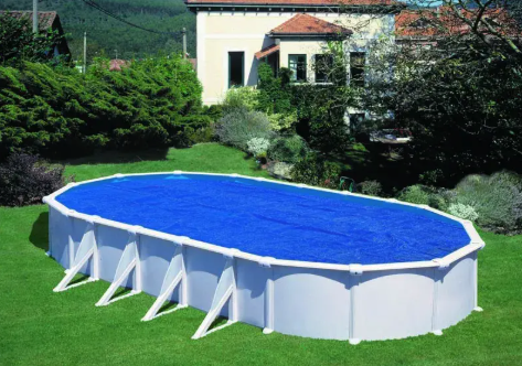 Gre Zomerzeil Ovaal 725 x 370 cm – Voor Zwembad 730 x 375 cm