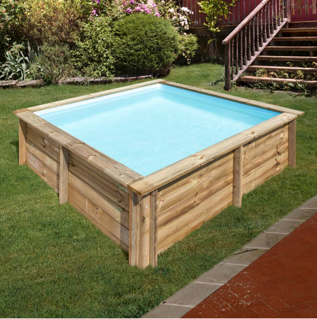 Piscina Gre Square City 225 cm x 225 cm x 68 cm