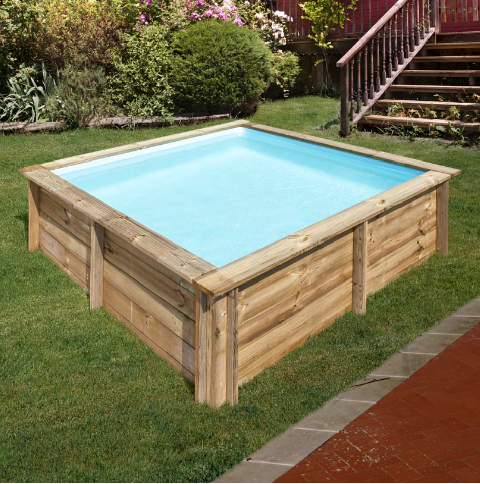 Gre Square City Schwimmbad 225 cm x 225 cm x 68 cm