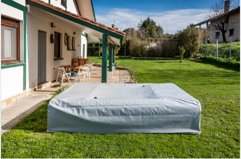 Cobertor de invierno para piscina Mariposa 282cm x 219 x 60 cm 