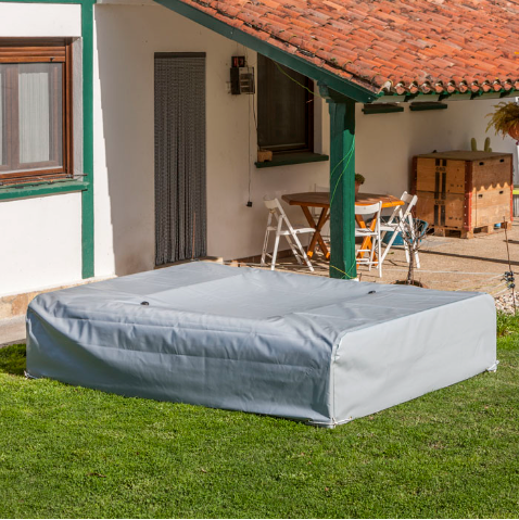 Cobertor de invierno para piscina Mariposa 282cm x 219 x 60 cm 