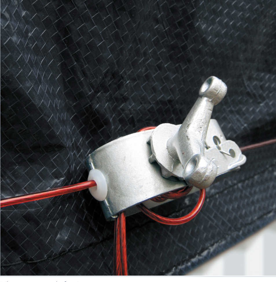 Winterzeil voor rond zwembad Ø 550 cm