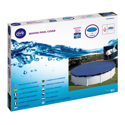 Cobertor de invierno para piscina redonda Ø 350 cm 