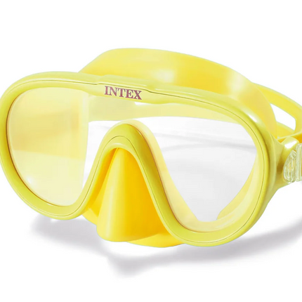 Lunettes de plongée Intex Sea Scan - Jaune