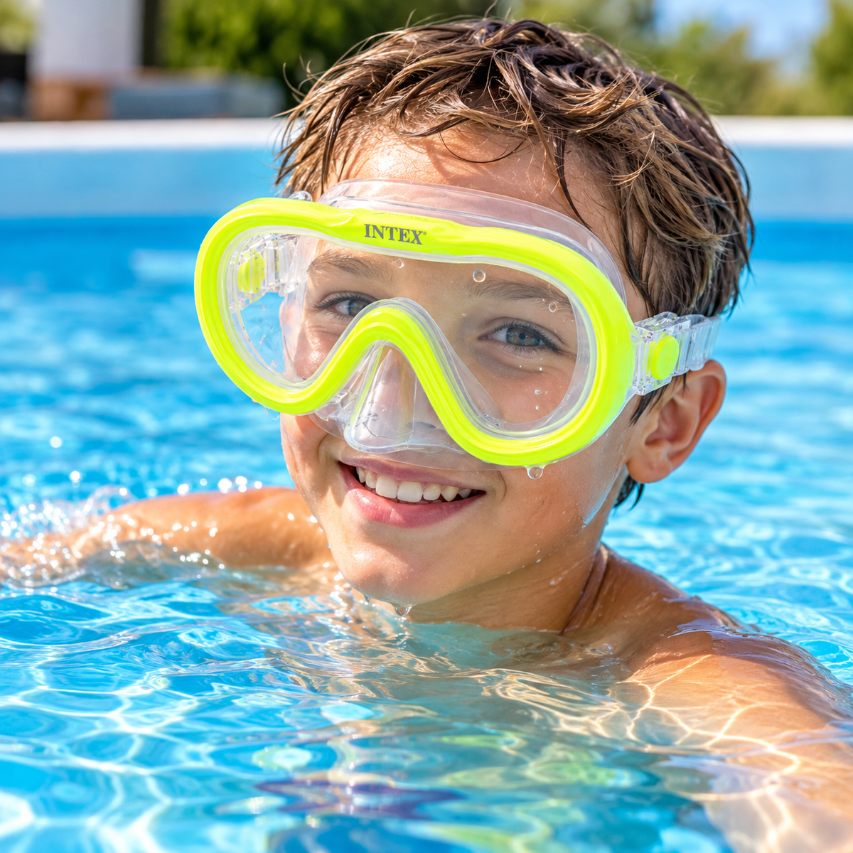 Intex Sea Scan kinderduikbril - Groen