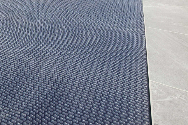 Bâche de piscine papier bulle Bleu Nuit pour piscine ovale 814 cm x 500 cm