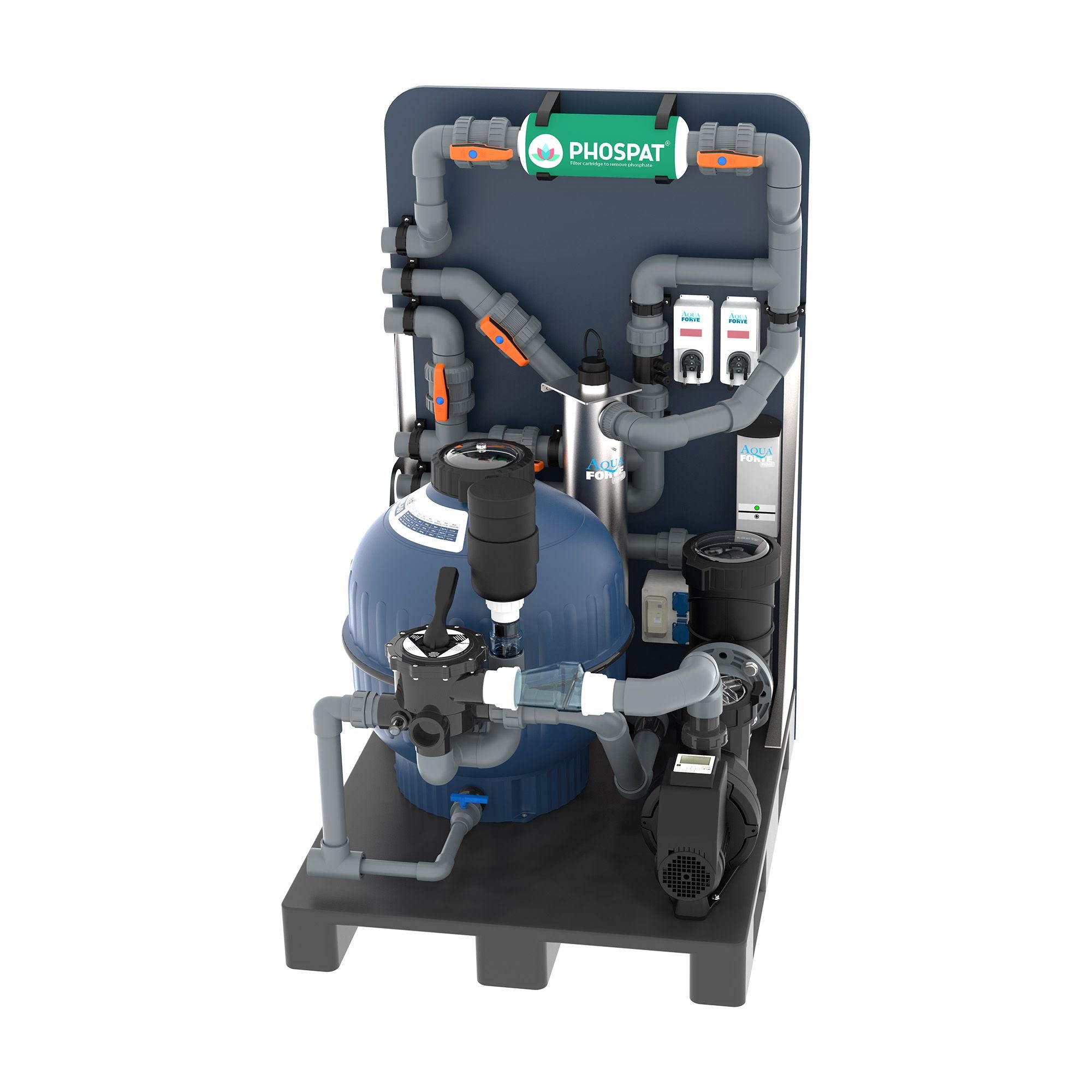 AquaForte Complete Plug &amp; Swim Filterpalette Biopool Typ 4