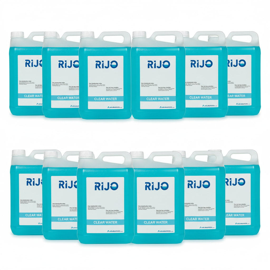 Rijo - Floculant Eau Claire - 10 x 5 litres