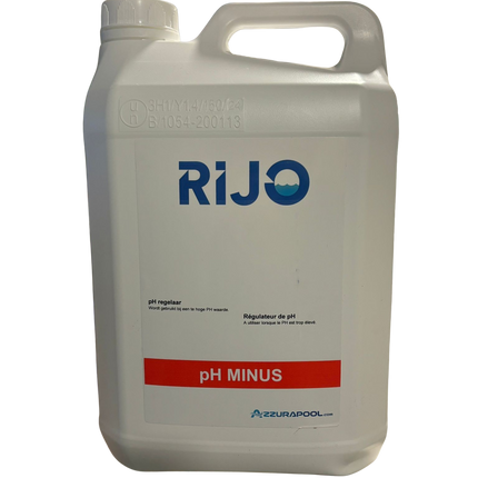 Rijo - flüssig pH minus - 5 Liter 
