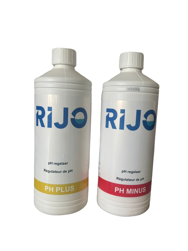 Rijo - Vloeibare pH Set – 2 x 1 Liter (pH Plus & pH Minus)