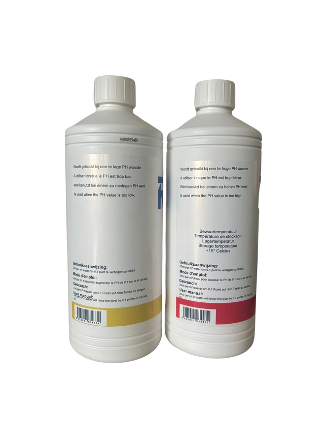 Rijo - Vloeibare pH Set – 2 x 1 Liter (pH Plus & pH Minus)