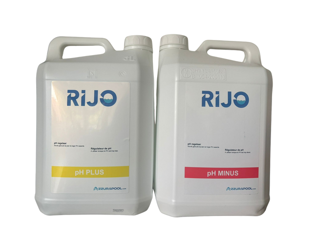 Rijo - Vloeibare pH Set – 2 x 5 Liter (pH Plus & pH Minus)