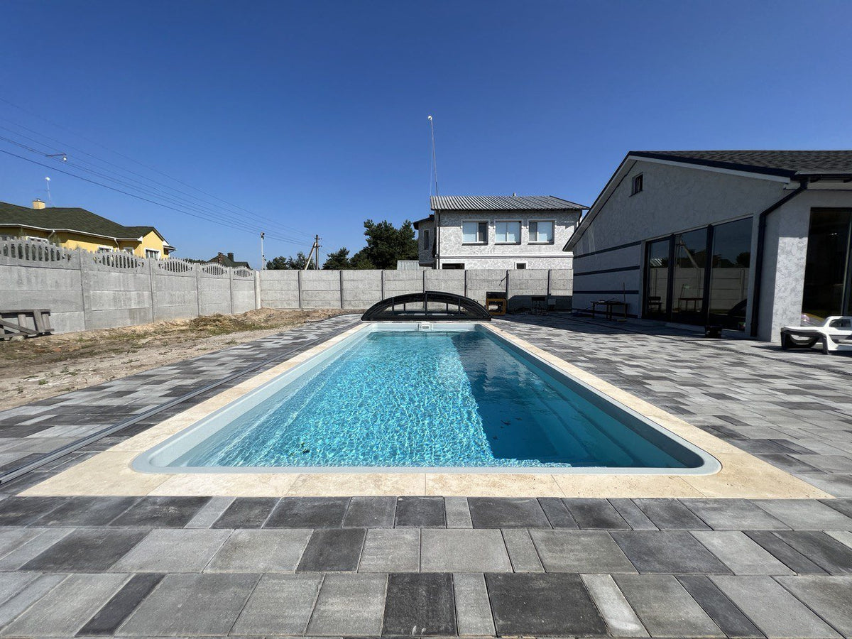Abris One zwembadoverkapping 400 - Azzura Pool