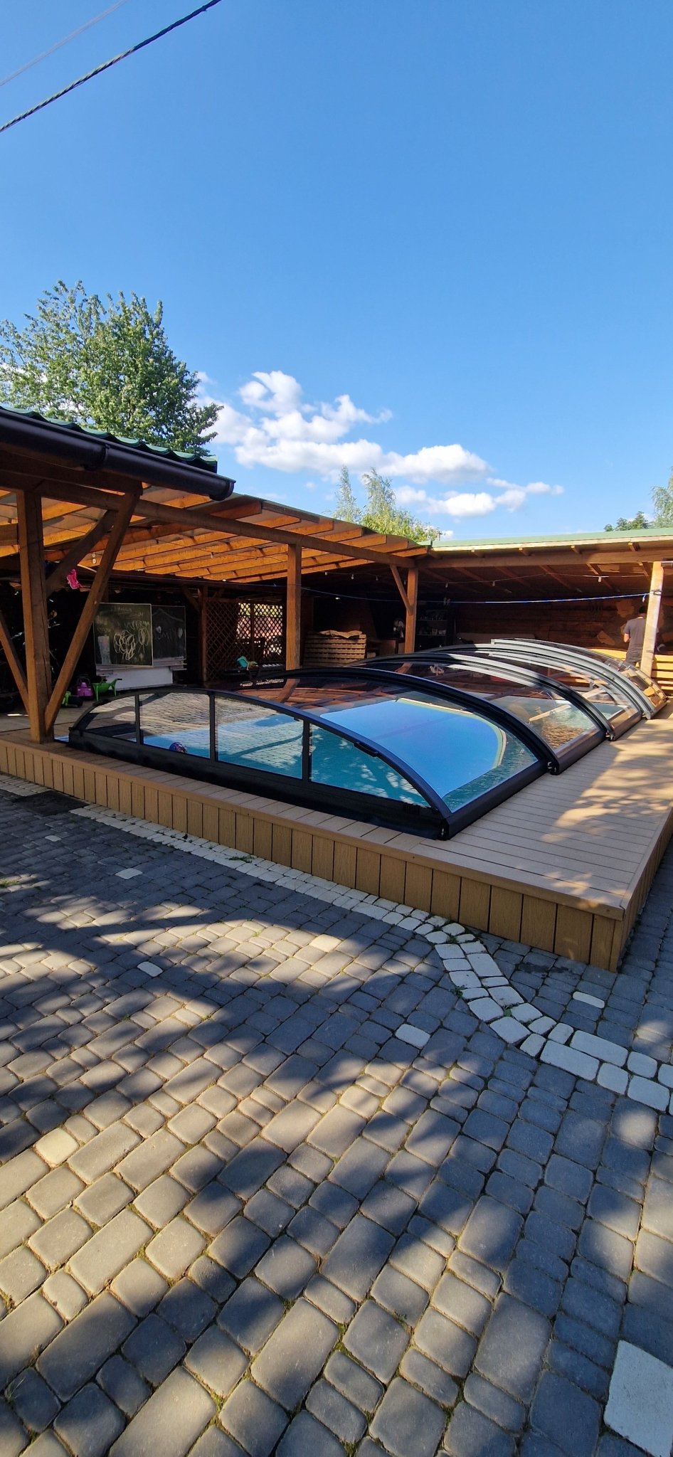 Abris One zwembadoverkapping 425 - Azzura Pool