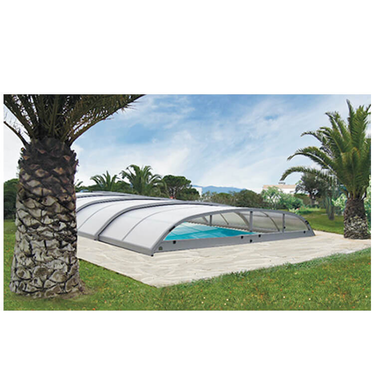 AbriWell zwembadoverkapping 700 x 350 cm - Azzura Pool