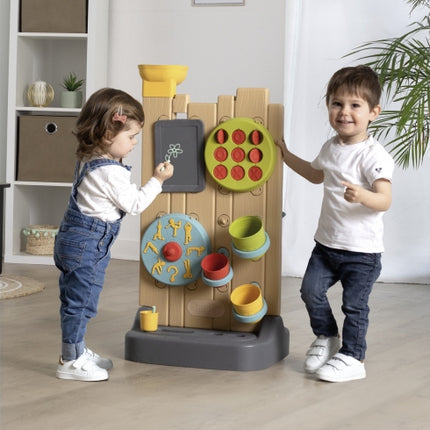 Smoby Activity Wall - Juego de agua multifuncional y juego de lanzamiento