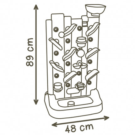 Smoby Activiteitenwand - Multifunctioneel Waterspel en Werpspel