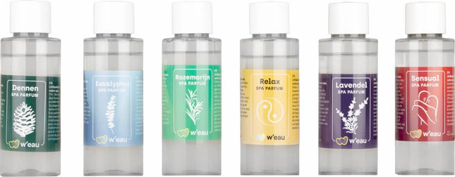 W'eau Spa Duftpaket - 6 x 100 ml