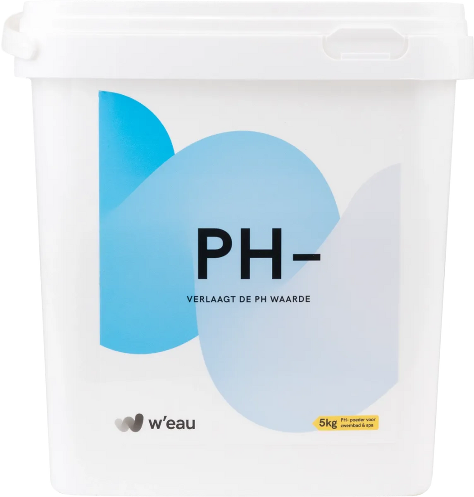 W'eau pH minus poeder 5 kg