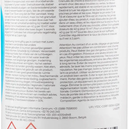W'eau Chloorgranulaat - 1 kg