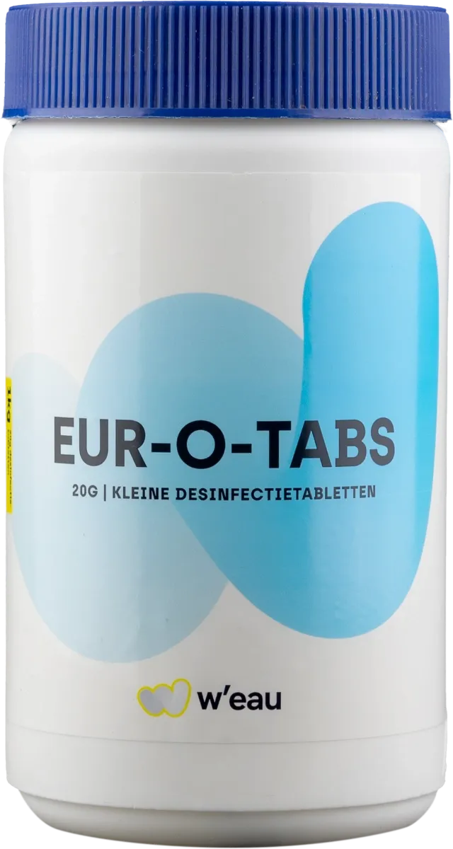 W'eau kleine Chlortabletten 20 Gramm - 1 kg