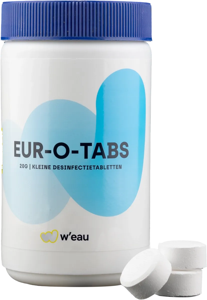 W'eau kleine chloortabletten 20 grams - 1 kg
