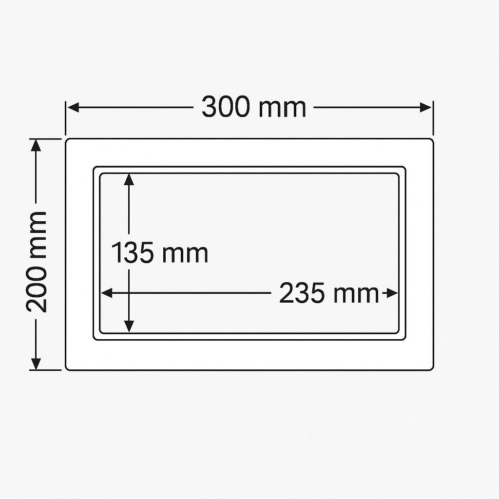 Afdekraam voor Skimmer 17,5 liter - Azzura Pool
