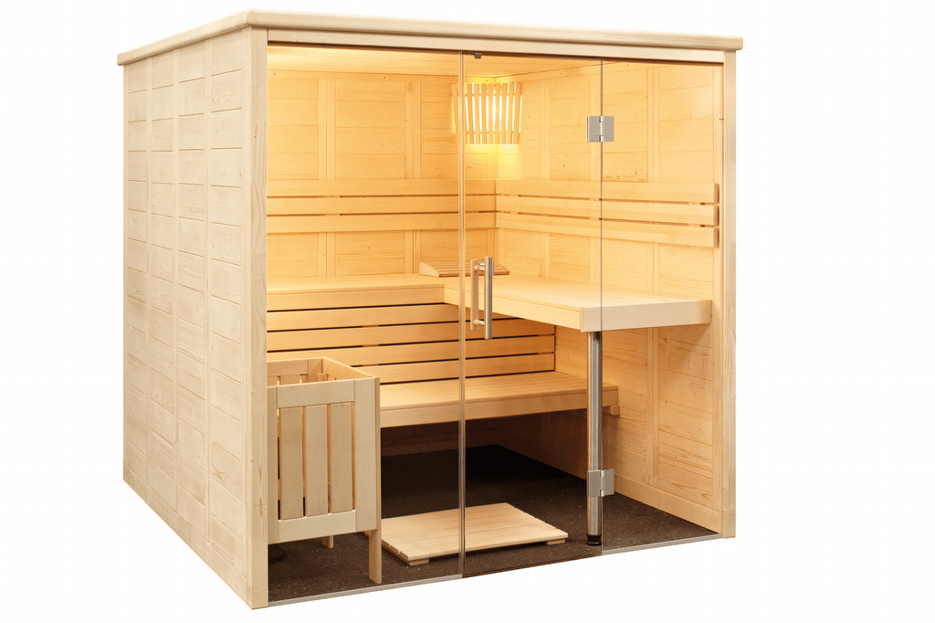 Alaska View Binnen Sauna - Azzura Pool