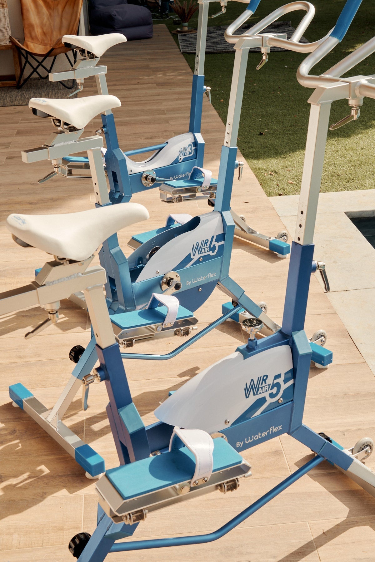 Aquabike aluminum Waterflex WR3 Air - Azzura Pool