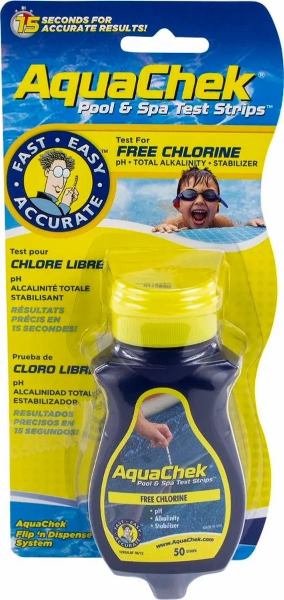 AquaChek Teststrips – 50 stuks - Azzura Pool