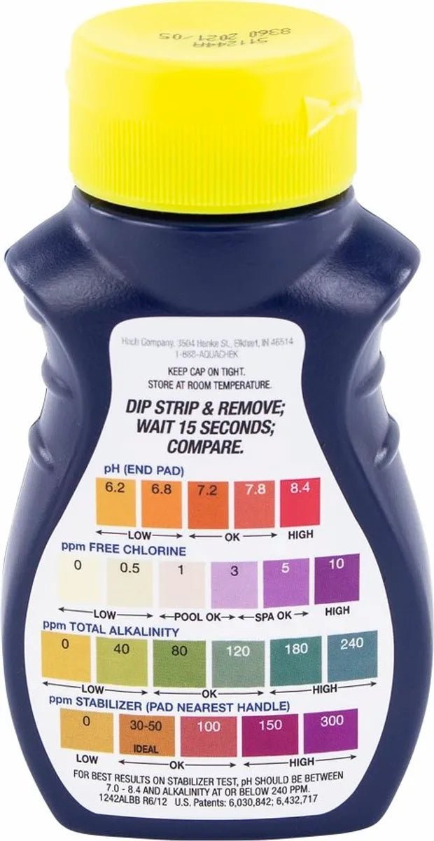 AquaChek Teststrips – 50 stuks - Azzura Pool