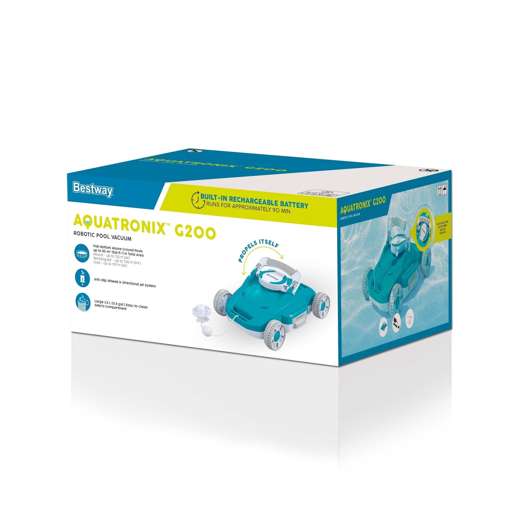 AquaTronix G200 Automatische Zwembadstofzuiger Robot - Azzura Pool