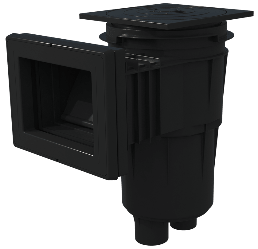Astralpool skimmer standaard voor folie/liner - Antraciet - Azzura Pool
