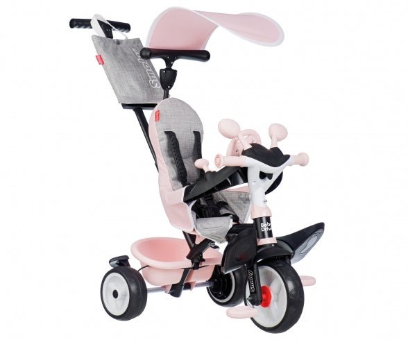 Baby Driver Roze Driewieler – 3-in-1 Evoluerende Driewieler - Azzura Pool