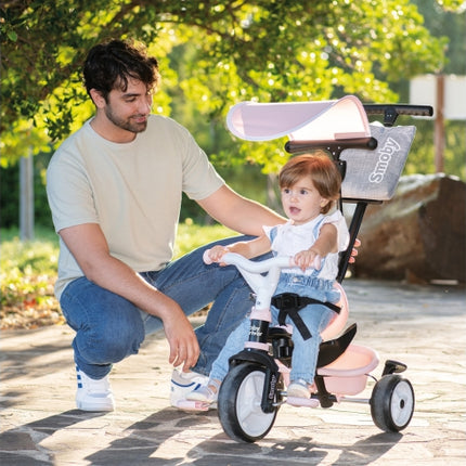 Baby Driver Roze Driewieler – 3-in-1 Evoluerende Driewieler