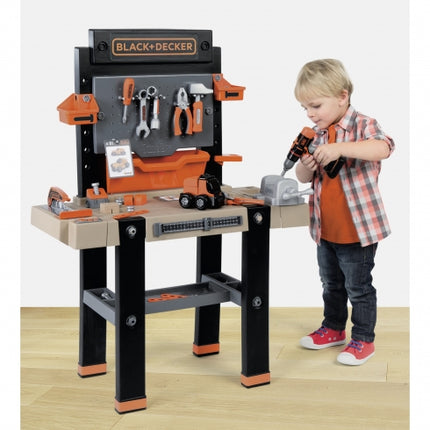 Établi pour jouets ultime Bricolo de Smoby Black + Decker