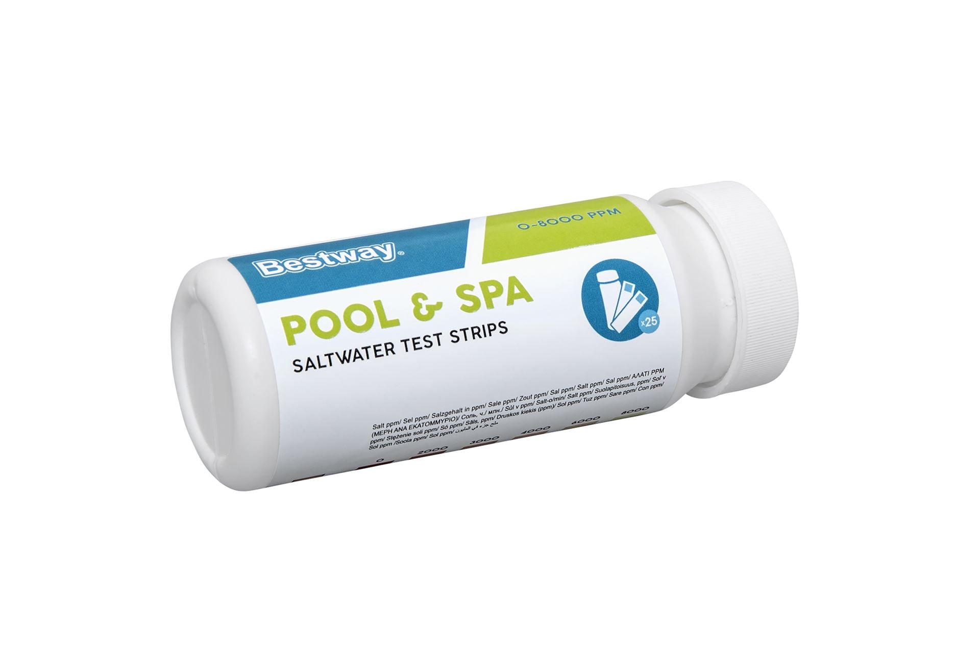 Bestway zoutwater teststrips - 25 stuks