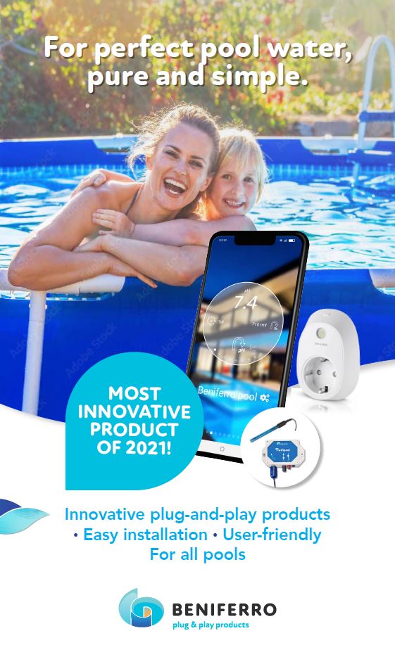 Beniferro - Pool Twin voorgemonteerd WIFI waterbehandeling - Azzura Pool