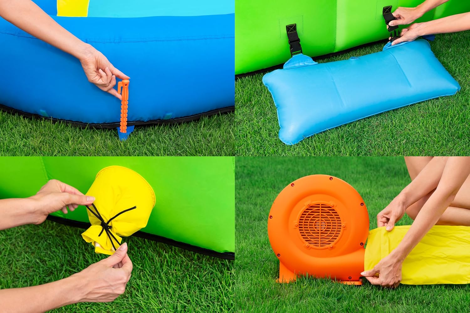 Bestway H2OGO! Mount Splashblast mega waterpark – 435 cm x 286 cm x 267 cm - Azzura Pool