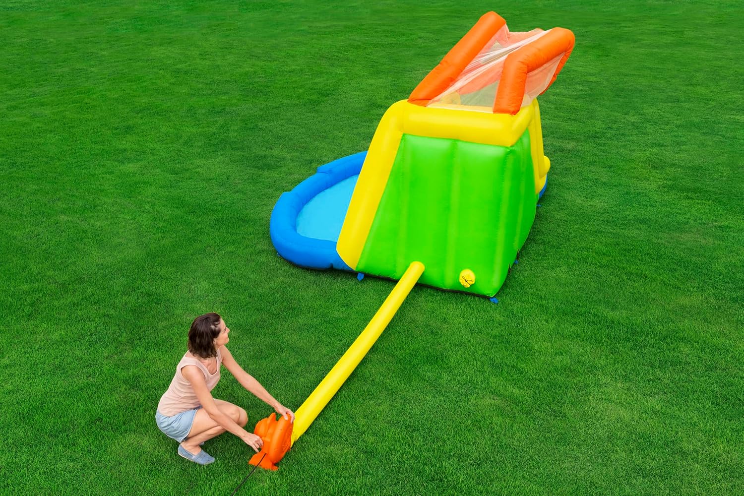Bestway H2OGO! Mount Splashblast mega waterpark – 435 cm x 286 cm x 267 cm - Azzura Pool
