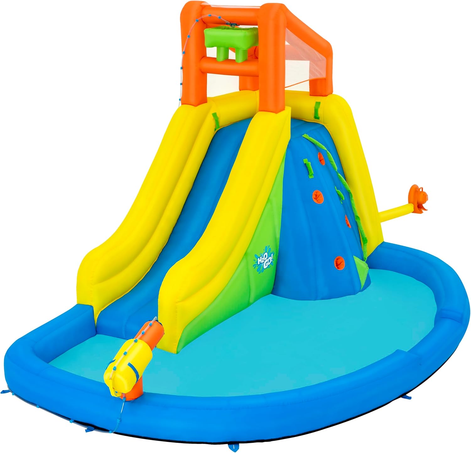Bestway H2OGO! Mount Splashblast mega waterpark – 435 cm x 286 cm x 267 cm - Azzura Pool