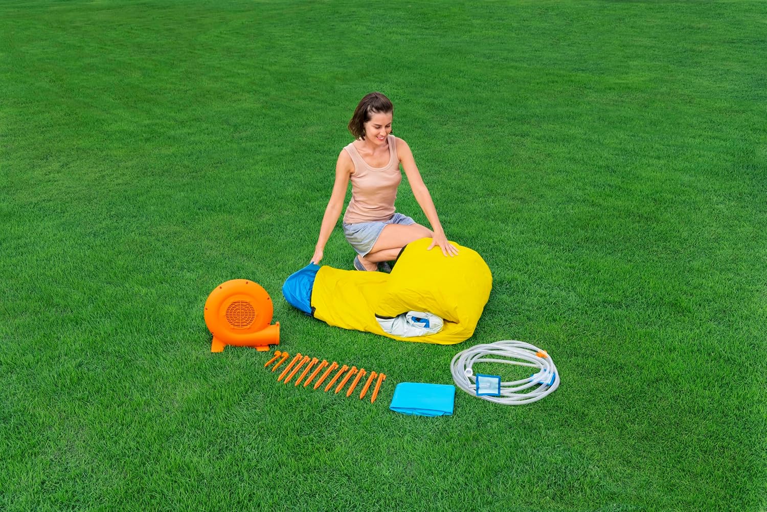 Bestway H2OGO! Mount Splashblast mega waterpark – 435 cm x 286 cm x 267 cm - Azzura Pool