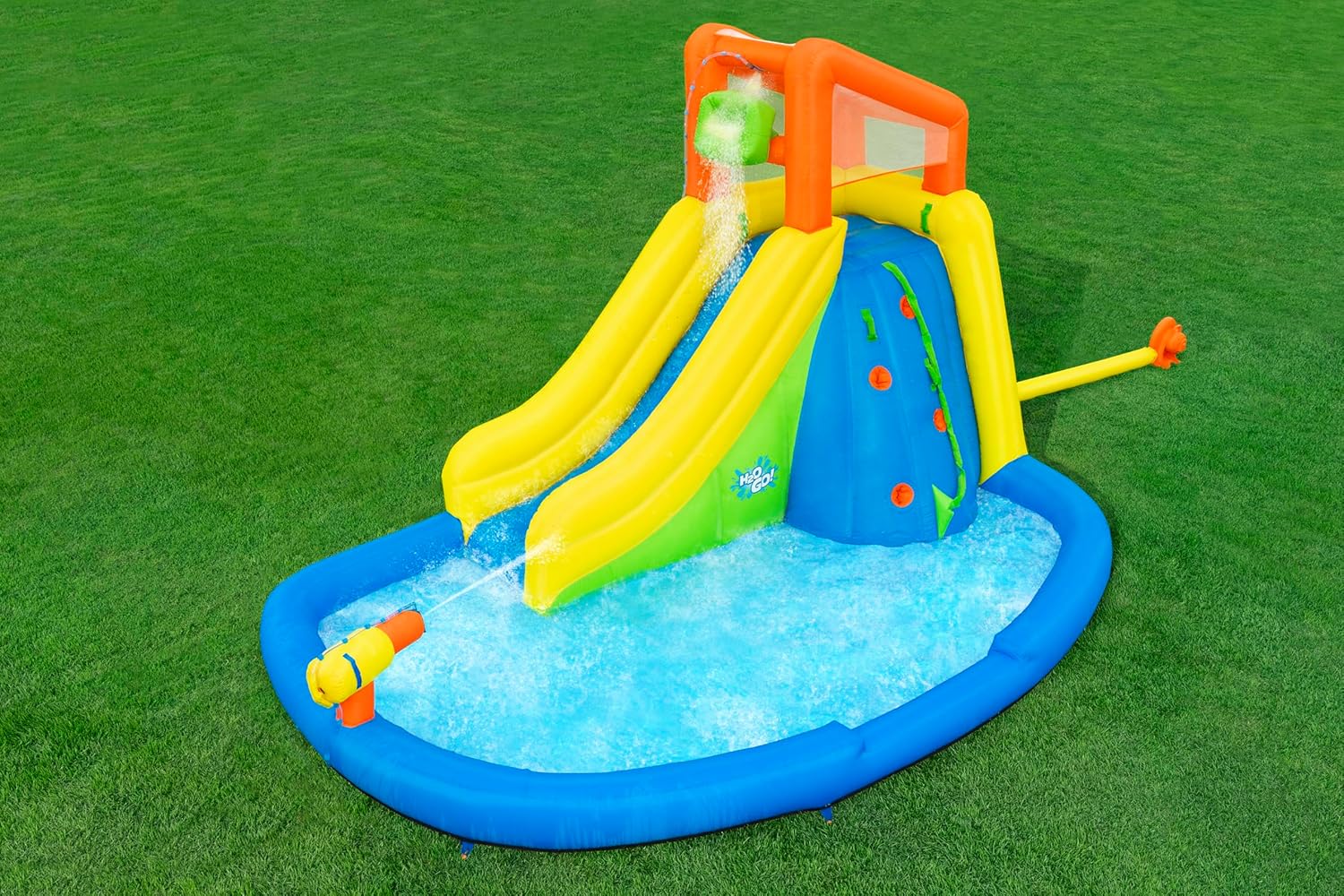 Bestway H2OGO! Mount Splashblast mega waterpark – 435 cm x 286 cm x 267 cm - Azzura Pool
