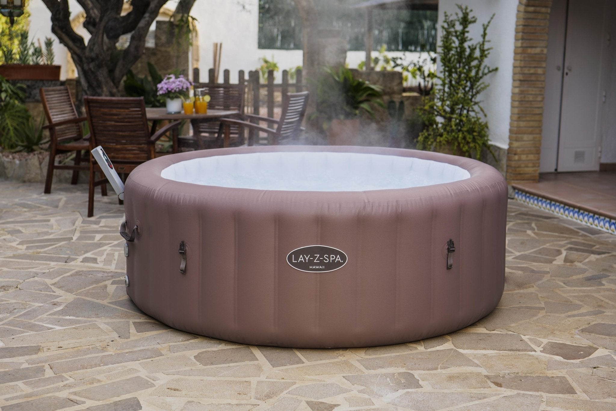 Bestway Lay-Z-Spa Hawaii Energy-Efficient Smart AirJet, 6 persoons - Azzura Pool